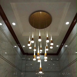 后现代LED简约客厅灯